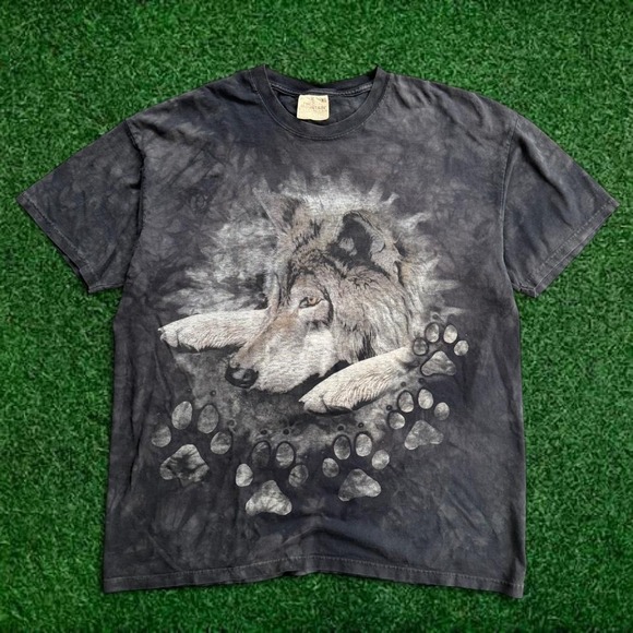 The Mountain Other - The Mountain Vintage 2002 Wolf T-Shirt XL